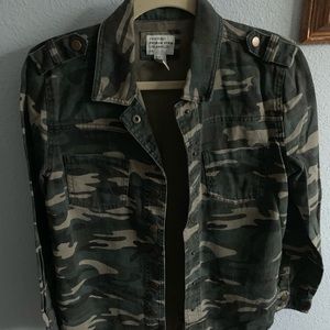 Army denim jacket